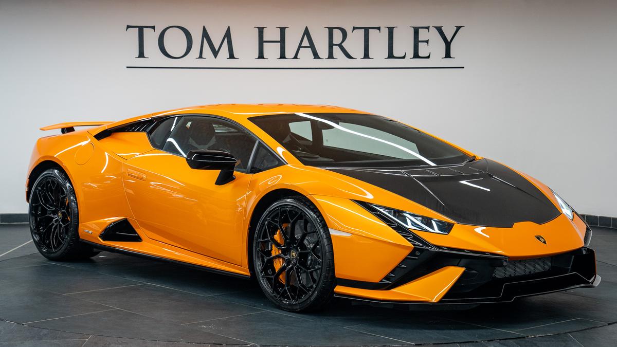 Used 2023 LAMBORGHINI Huracan Tecnica Arancio California at Tom Hartley