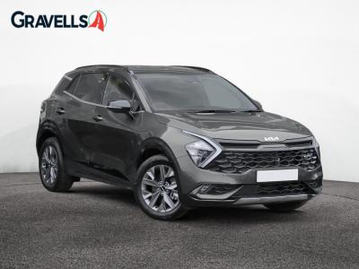 Used 2025 Kia SPORTAGE 1.6 h T-GDi GT-Line SUV 5dr Petrol Hybrid Auto Euro 6 (s/s) (207 bhp) Grey at Gravells