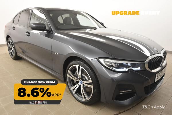 Used 2022 BMW 3 SERIES 330e xDrive M Sport 4dr Step Auto Grey at SERE Motors