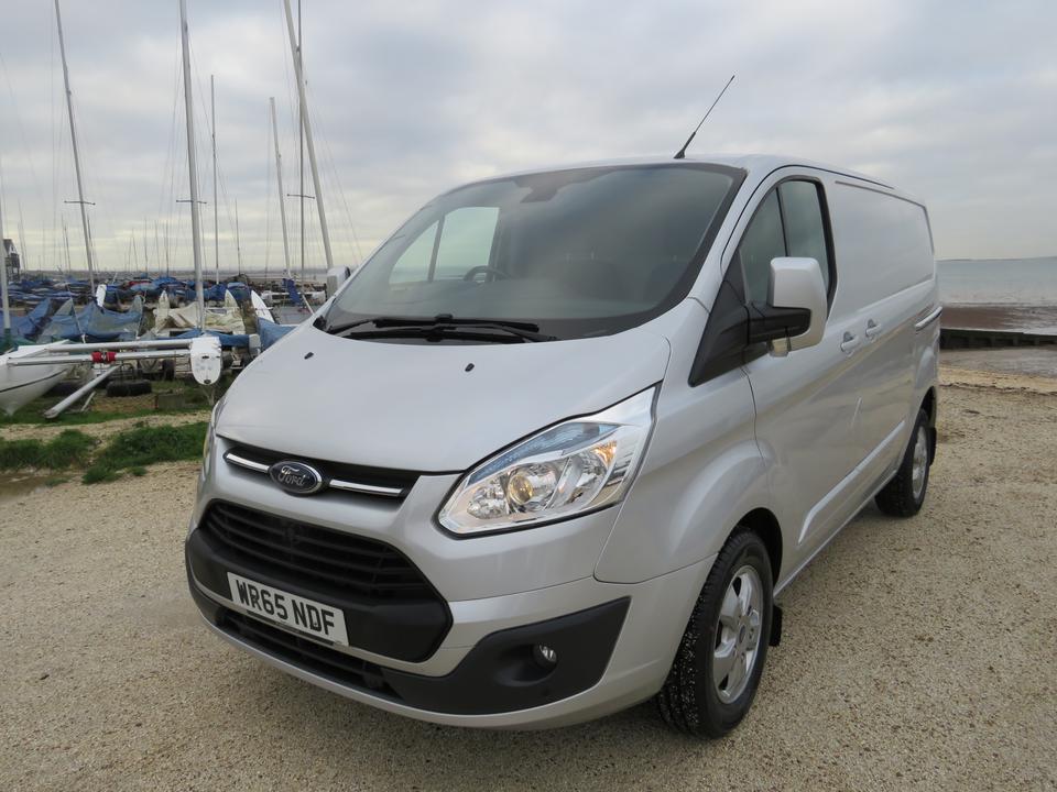 ford transit custom silver