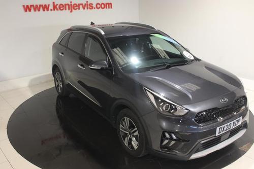 Used 2020 Kia Niro 1.6 GDi 8.9kWh 2 SUV 5dr Petrol Plug-in Hybrid DCT Euro 6 (s/s) (139 bhp) Grey at Ken Jervis