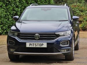 Used 2019 Volkswagen T-Roc 1.5 TSI GPF EVO SEL SUV 5dr Petrol Manual Euro 6 (s/s) (150 ps) Atlantic Blue metallic at #sitename#