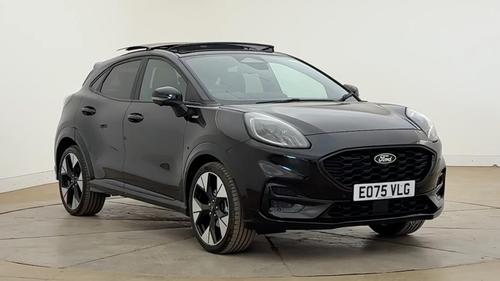 Used 2025 Ford Puma 1.0 MHEV ST-LINE X MILD HYBRID LOW MILEAGE MEGA SPEC Agate Black at Lawtons of Tadcaster
