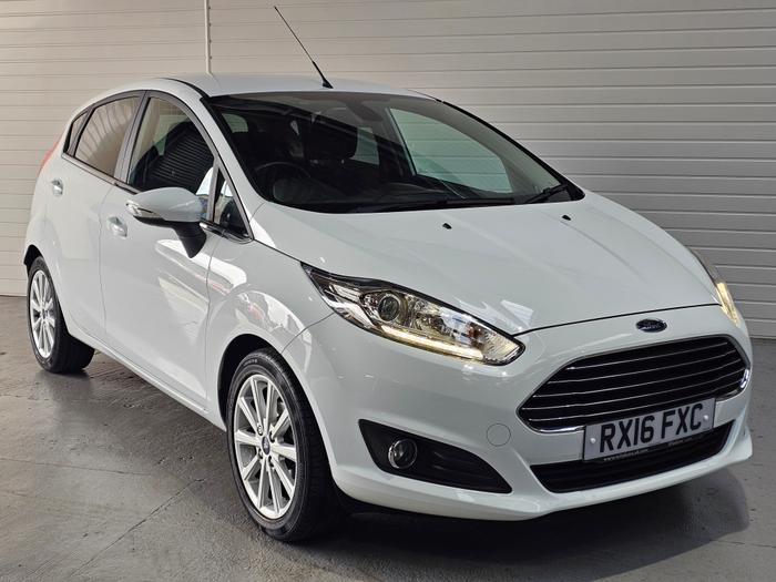 Used 2016 Ford FIESTA TITANIUM WHITE at Windsors of Wallasey