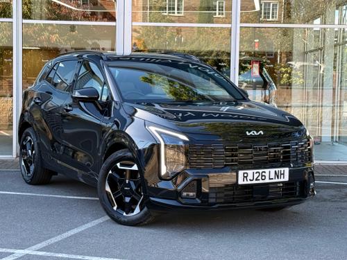 Used 2026 Kia Sportage 1.6 T-GDi GT-Line S SUV 5dr Petrol DCT Euro 6 (s/s) (147 bhp) Black at Piccadilly Motors
