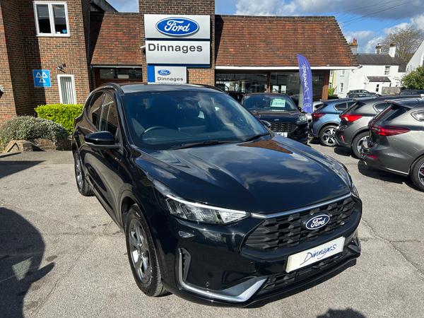 Used 2025 Ford Kuga 2.5h Duratec ST-Line SUV 5dr Petrol Hybrid CVT Euro 6 (s/s) (180 ps) Agate Black at Dinnages