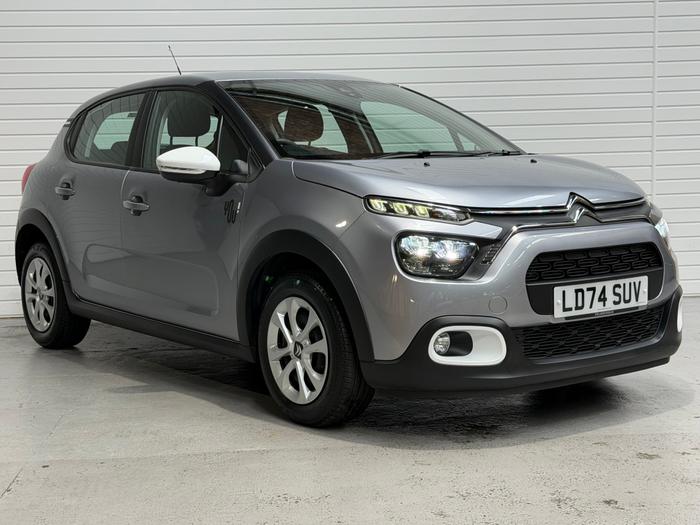 Used 2024 Citroen C3 1.2 PureTech YOU! Hatchback 5dr Petrol Manual Euro 6 (s/s) (83 ps) Grey at Windsors of Wallasey