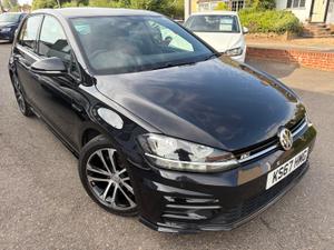 Used 2017 Volkswagen Golf 1.5 TSI EVO R-Line Hatchback 5dr Petrol DSG Euro 6 (s/s) (150 ps) Deep Black at MJ Warner