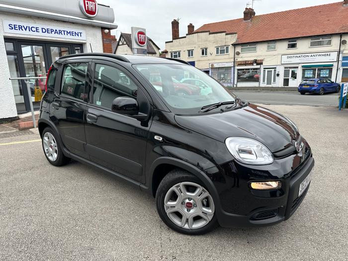 Used 2024 Fiat Panda 1.0 MHEV Hatchback 5dr Petrol Manual Euro 6 (s/s) (70 bhp) Black at Windsors of Wallasey