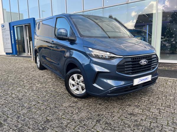 Used 2025 Ford Transit Custom 2.0 280 EcoBlue Limited Panel Van 5dr Diesel Manual L1 H1 Euro 6 (s/s) (136 ps) Metallic Blue at Dinnages