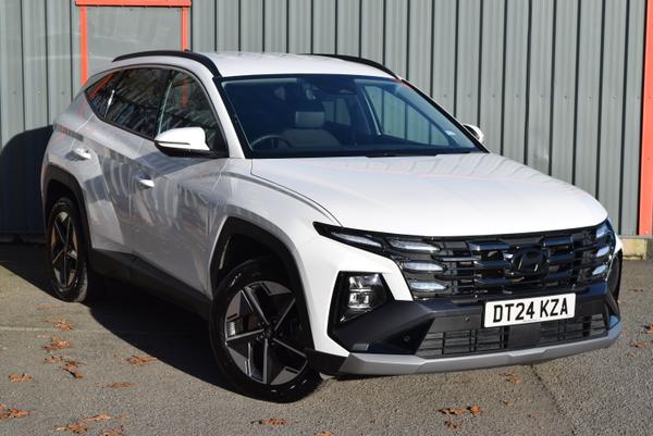 Used 2024 Hyundai TUCSON 1.6T Hybrid Premium 5dr Auto White at SERE Motors