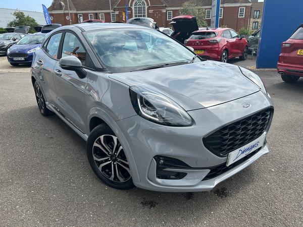Used 2022 Ford Puma 1.0T EcoBoost MHEV ST-Line SUV 5dr Petrol Hybrid Manual Euro 6 (s/s) (125 ps) at Dinnages