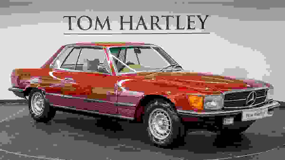 Used 1974 Mercedes-Benz 450 SLC Coupe Metallic Red 571 at Tom Hartley