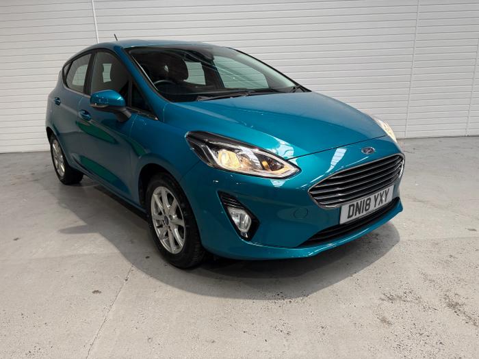 Used 2018 Ford Fiesta 1.0T EcoBoost Zetec Hatchback 5dr Petrol Manual Euro 6 (s/s) (100 ps) Blue at Windsors of Wallasey