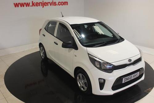 Used 2018 Kia Picanto 1.0 1 Hatchback 5dr Petrol Manual Euro 6 (66 bhp) White at Ken Jervis
