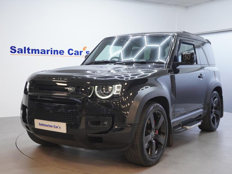 Used 2023 Land Rover Defender 90 3.0 P400 MHEV X SUV 3dr Petrol Auto 4WD Euro 6 (s/s) (400 ps) Black at #sitename#