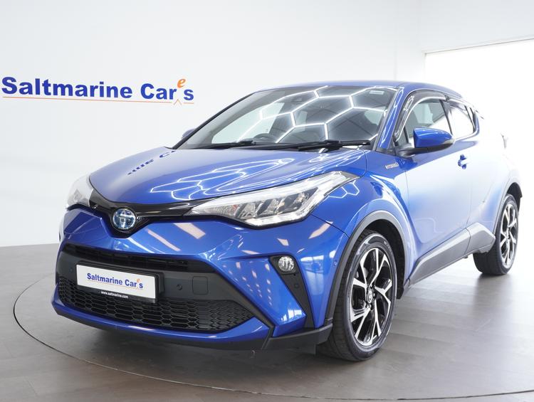 Used 2020 Toyota C-HR 1.8 VVT-h Design SUV 5dr Petrol Hybrid CVT Euro 6 (s/s) (122 ps) Blue at #sitename#