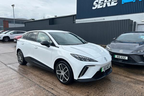Used 2023 MG MG4 150kW Trophy EV Long Range 64kWh 5dr Auto White at SERE Motors