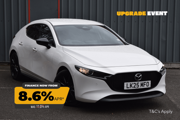 Used 2025 Mazda Mazda3 2.5 e-Skyactiv G MHEV [140] Homura 5dr Auto White at SERE Motors