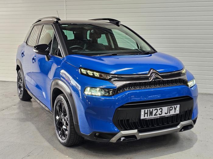 Used 2023 Citroen C3 AIRCROSS PURETECH SHINE PLUS S/S BLUE at Windsors of Wallasey