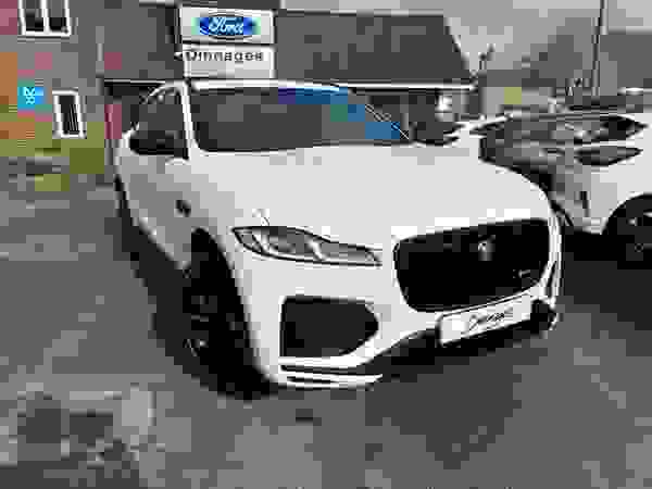 Used 2023 Jaguar F-PACE R-DYNAMIC BLACK 2.0 250PS AWD AUTO WHITE at Dinnages