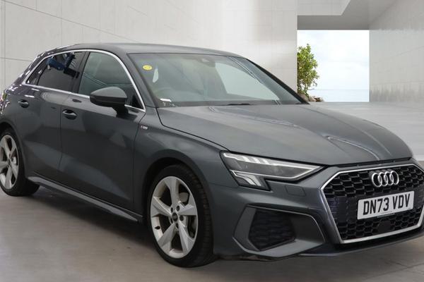 Used 2023 Audi A3 35 TDI S Line 5dr S Tronic Grey at SERE Motors