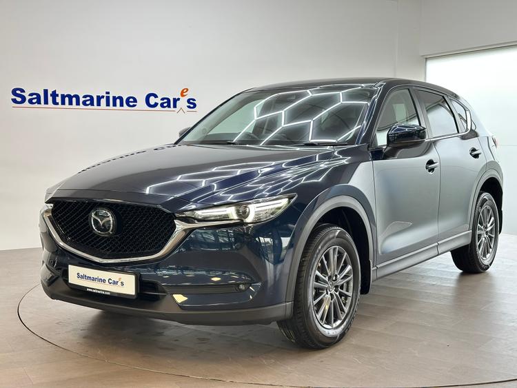 Used 2019 Mazda CX-5 SE-L Nav + (165 ps) Deep Crystal Blue at #sitename#