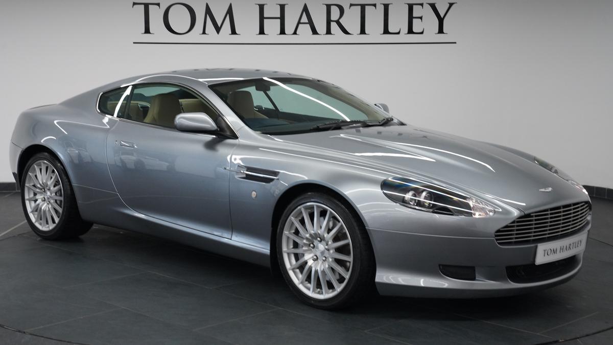 Used 2006 Aston Martin DB9 Coupe 1 Owner Tungsten Silver Metallic at Tom Hartley