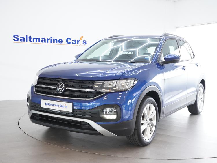 Used 2023 Volkswagen T-Cross 1.0 TSI SE SUV 5dr Petrol Manual Euro 6 (s/s) (95 ps) Blue at #sitename#