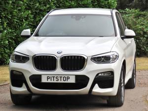 Used 2019 BMW X3 2.0 20i GPF M Sport SUV 5dr Petrol Auto xDrive Euro 6 (s/s) (184 ps) Alpine White at #sitename#