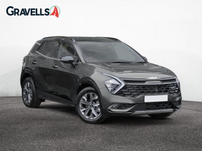 Used 2024 Kia SPORTAGE 1.6 h T-GDi GT-Line S SUV 5dr Petrol Hybrid Auto Euro 6 (s/s) (207 bhp) Grey at Gravells