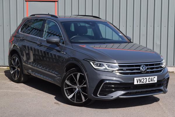 Used 2023 Volkswagen TIGUAN 1.5 TSI 150 R-Line 5dr DSG Grey at SERE Motors