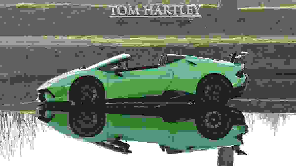 Used 2018 Lamborghini Huracan Performante Spyder LP640-4 Verde Mantis at Tom Hartley