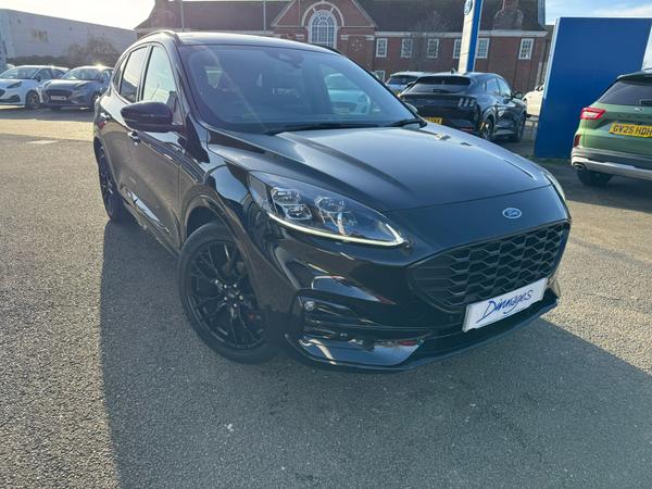 Used 2023 Ford Kuga 1.5T EcoBoost Black Package Edition SUV 5dr Petrol Manual Euro 6 (s/s) (150 ps) Agate Black at Dinnages