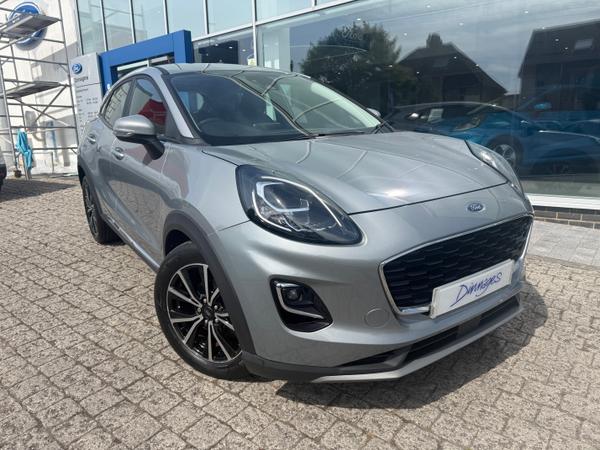Used 2023 Ford Puma 1.0T EcoBoost MHEV Titanium SUV 5dr Petrol Hybrid DCT Euro 6 (s/s) (125 ps) at Dinnages