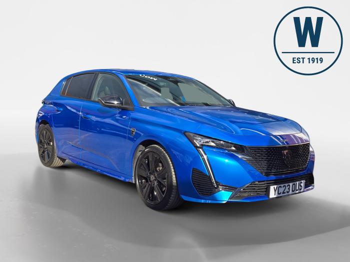 Used 2023 Peugeot 308 1.2 PureTech GT Hatchback 5dr Petrol EAT Euro 6 (s/s) (130 ps) Blue at Windsors of Wallasey