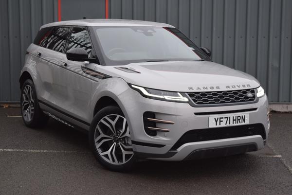 Used 2021 Land Rover RANGE ROVER EVOQUE 1.5 P300e R-Dynamic SE 5dr Auto Silver at SERE Motors