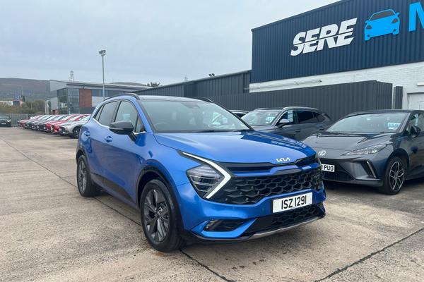 Used 2024 Kia SPORTAGE 1.6T GDi HEV GT-Line S 5dr Auto AWD Blue at SERE Motors