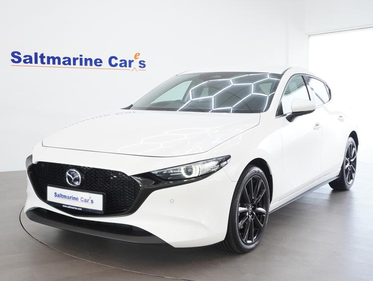Used 2025 Mazda 3 Exclusive-Line Auto (140 ps) Snowflake White at #sitename#
