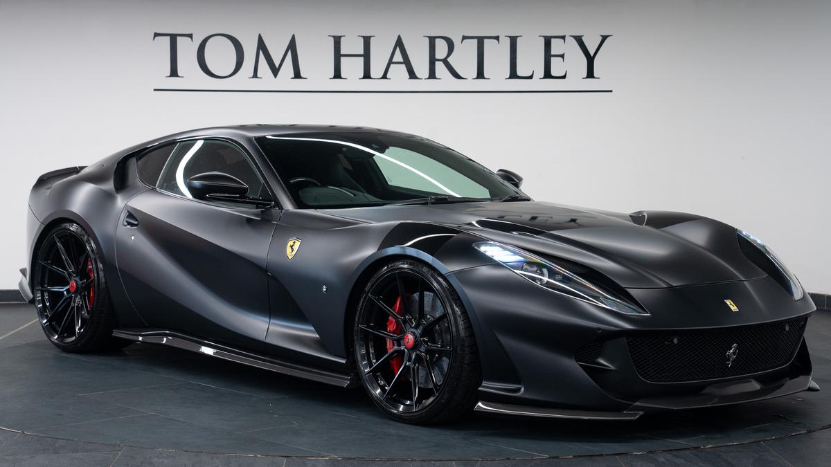 Used 2020 Ferrari 812 Superfast Novitec Kit & Gintani Exhaust System Nero Daytona (Full Matt PPF) at Tom Hartley