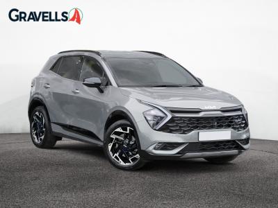 Used 2023 Kia SPORTAGE 1.6 T-GDi MHEV GT-Line SUV 5dr Petrol Hybrid DCT Euro 6 (s/s) (148 bhp) Silver at Gravells