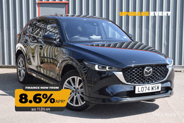 Used 2025 Mazda CX-5 2.5 e-Skyactiv G MHEV Takumi 5dr Auto AWD Black at SERE Motors