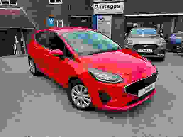 Used 2022 Ford Fiesta 1.0T EcoBoost MHEV Trend Hatchback 5dr Petrol Hybrid Manual Euro 6 (s/s) (125 ps) Race Red at Dinnages