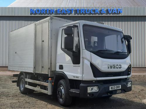 Used 2021 Iveco EUROCARGO 75E16K 7.5T TIPPER [NU21BNV] WHITE at North East Truck & Van