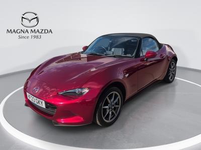 Used 2023 Mazda MX-5 1.5 SKYACTIV-G Exclusive-Line Convertible 2dr Petrol Manual Euro 6 (s/s) (132 ps) at Magna Mazda