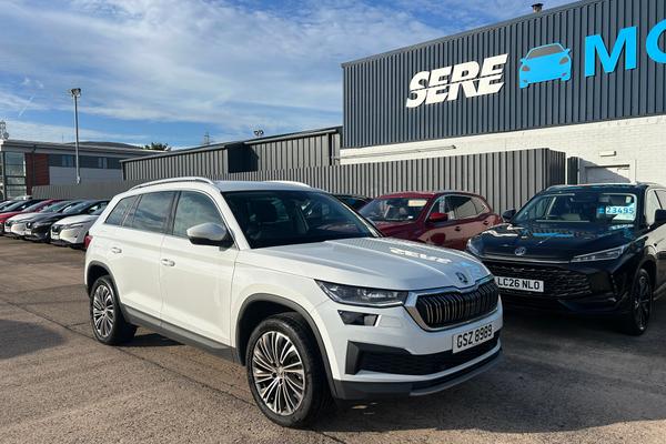 Used 2023 Skoda KODIAQ 1.5 TSI SE L Executive 5dr DSG [7 Seat] WHITE at SERE Motors
