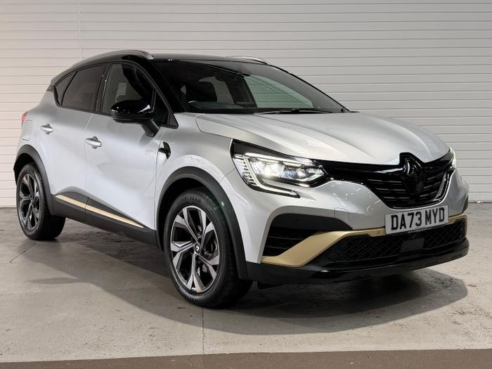 Used 2023 Renault Captur 1.6 E-TECH 9.8kWh E-Tech engineered SUV 5dr Petrol Plug-in Hybrid Auto Euro 6 (s/s) (160 ps) Grey at Windsors of Wallasey