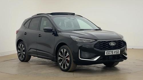 Used 2025 Ford Kuga 2.5 PHEV ST-LINE X 243PS PLUG-IN HYBRID AUTO MEGA SPEC Agate Black at Lawtons of Tadcaster
