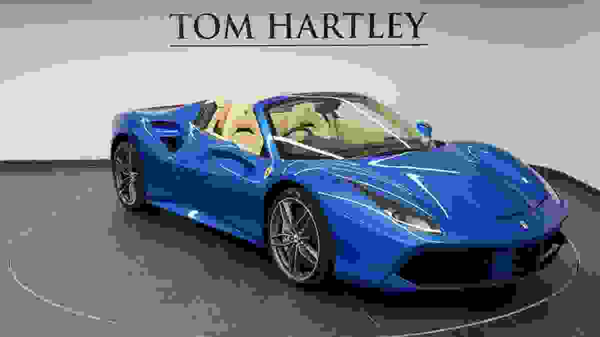Used 2016 Ferrari 488 SPIDER Blu Corsa at Tom Hartley