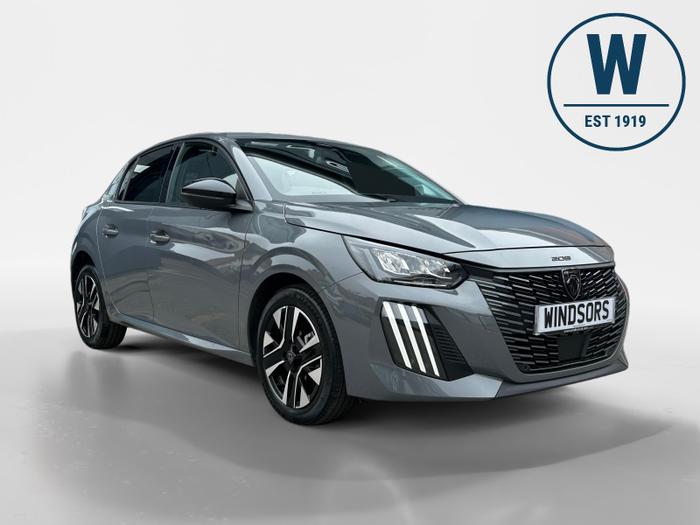 Used 2025 Peugeot 208 1.2 PureTech Allure Hatchback 5dr Petrol Manual Euro 6 (s/s) (100 ps) Grey at Windsors of Wallasey